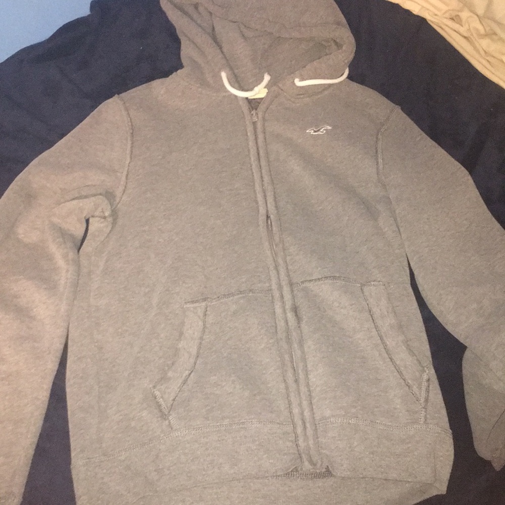 Hollister zip up sweatshirt hoodie mens